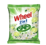 Wheel Washing Powder 2in1 Clean & Fresh 1Kg - Image 2